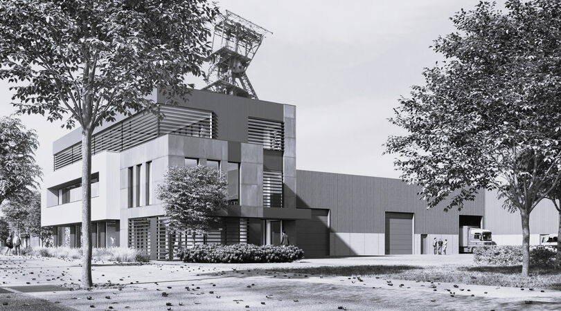 Lievens und Partner Aachen: Mijnpark Bedrijvencampus - Bürogebäude Belgien